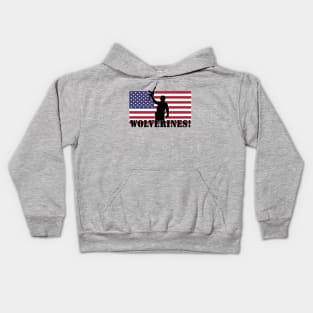 Wolverines! USA Kids Hoodie